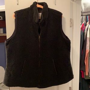Old Navy black vest.